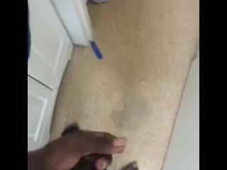 Me stroking my cock