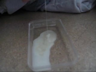 Mega load of sticky sperm