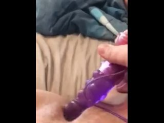Milf using her new toy