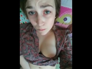 Milkymama masterbates with fan