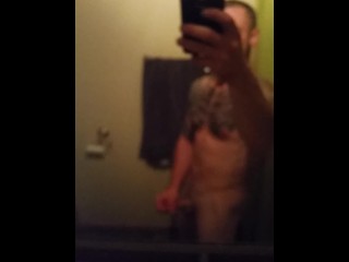 Mirror masturbation 2