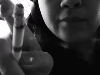 Miss Dee Nicotine Fetish Smoking for Her Fans #13