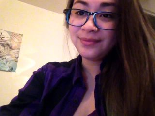 MissDeeNicotine - Smoking with Glasses on for a Fetish Fan!!