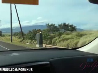 Moka Mora sticks a lot of her fingers in her pussy