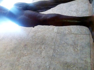 Morning showering