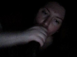 Mrs. suck my BBC love stick passionately in the dark
