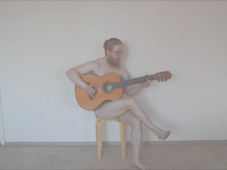 Naked classical guitar
