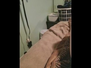 Nathan Stroking his cock