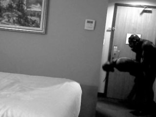 nightvision Orcas struggle in hotel room
