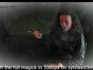 Noire Smoking Fetish Art Teaser by Syviasucker.com...from .Sylvia Chrystall