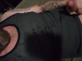 oops I got some cum in my beard