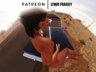 Overwatch - Unusual Traffic Stop For Pharah [5K VR HENTAI]