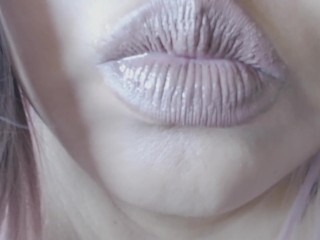 Pale Lips/Wet Tongue Fetish