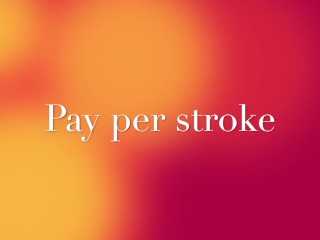 pay per stroke