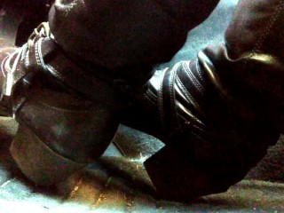 Pedal pumping and cranking in my boots