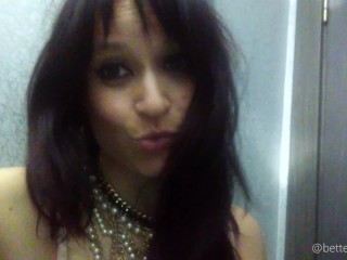 Peeing and farting in the spotless toilet of the Casino