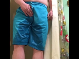Peeing My Gym Shorts