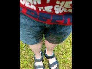 Peeing My Jean Shorts Three Times in One Day