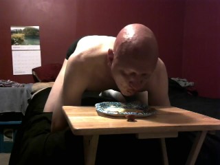 piggy messy eating 9/6/18