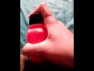 Pink dildo fucks my pussy