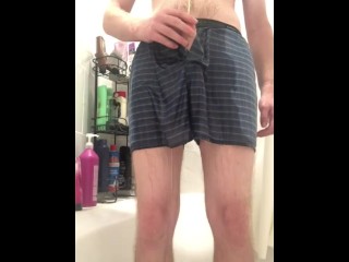 Pissing my Boxers