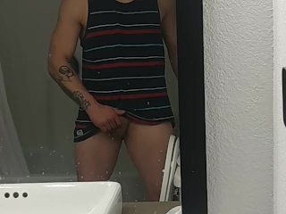 pissing. shake it more than twice...