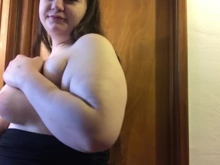Playful tease and play with my big tits