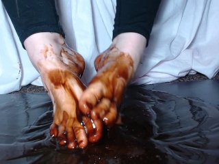Playing in some syrup