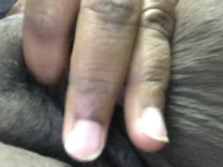 Playing with my pussy @work almost caught