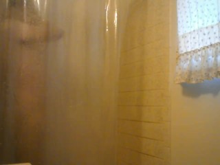 POV - Guy taking a shower and looking for fun =)