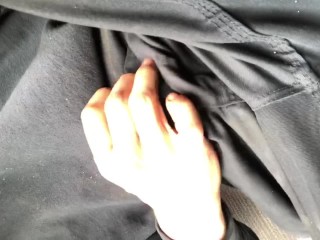 Public wanking