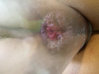 quick anal pumping - rosebud