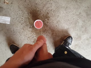 Quick Piss In Red Solo Cup