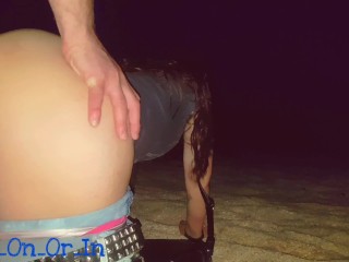 Real public beach fuck