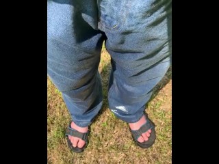 Rewetting my Jeans