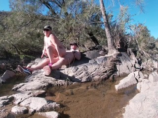 Risky Public Nudity