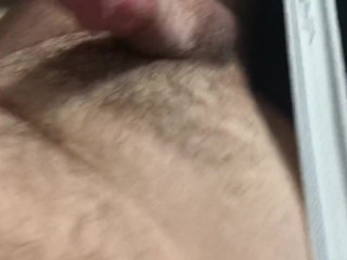 Rubbing my Softy Cock