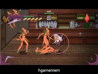 [Ryona] Natane has attacked by Alien