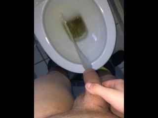 Scottish teen cock pissing