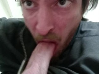 Self cock suck