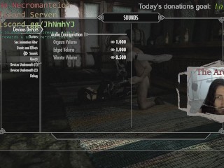 Sexrim Episode 3 - Mod Issues / Playing skyrim with Sex Mods(short episode)