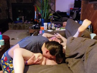 Sexy BBW on a pleasure journey takes control