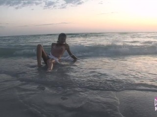Sexy Shoot Sunset Gulf Of Mexico
