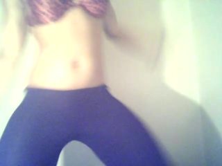 She loves working out! Watch her again.
