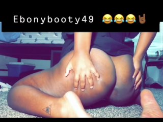 short ebony twerk video