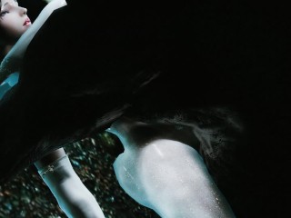 skyrim doa momiji and werewolf porn