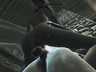 Skyrim - Sex With Aela (My Steward)