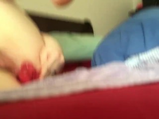 Slut tries anal for the first time!