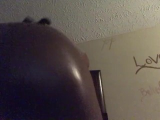 Slutty thick bitch shaking her fat ass