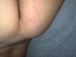 Small virgin white ass